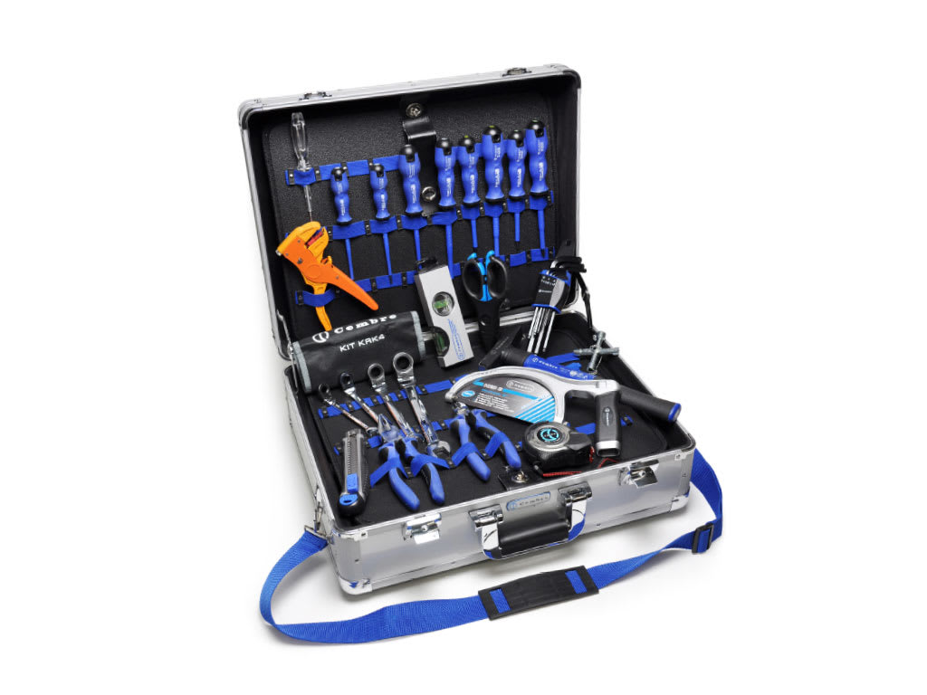 CEMBRE SPA - CEMKIT-VAL-GPTA-2 KIT VALIGIA IN ALLUMINIO ASSORTITA