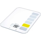 BEURER - BUE70408 Kuchenwaage b.5kg 1gTeilung Tara LCD Gla