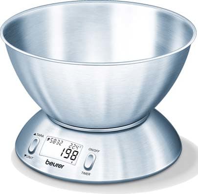 BEURER - BUE70840 KA1/4chenwaage b.5kg 1gTeil Tara LCD Sch