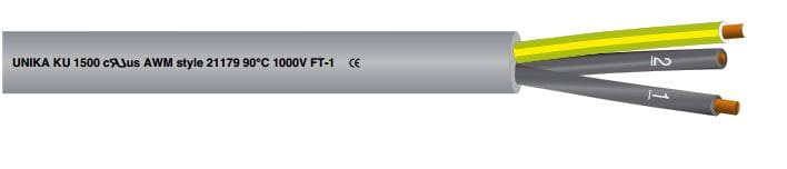 KU DISTRIBUTION SRL - KUD24057B KU 1500 5G1.5 GRIGIO 7001