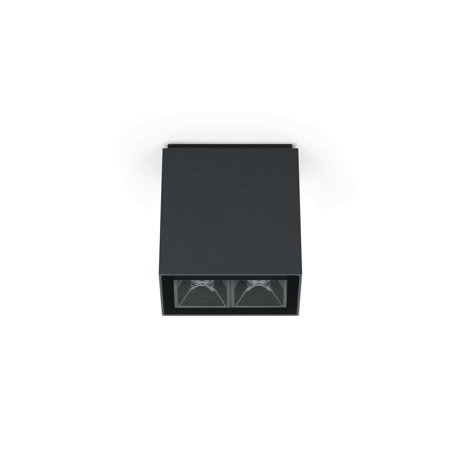 LOMBARDO - LOMLL14705DM3 KURA TOP X2 LED M 3K 4W DARK GREY