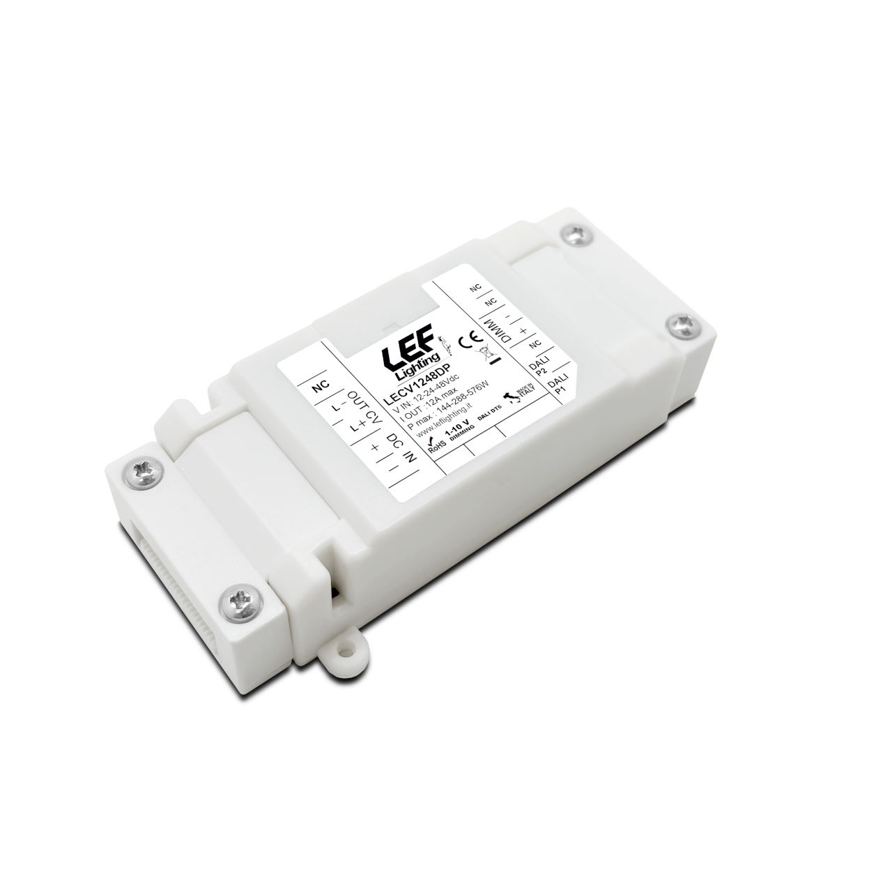 LEF LIGHTING SRL - LEFLECV1248DP INTER. DIMM. 12-24-48VDC CV 12A