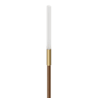 LOMBARDO - LOMLT14900M2 LINFA 80 LED 24V 2.7K 2W MARRONE OTTONE