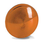 CONCHIGLIA - CON095632733 Acc. per Serie SCB - Lente in resina acrilica colorata per segnalatori semaforici 2 luci, arancio