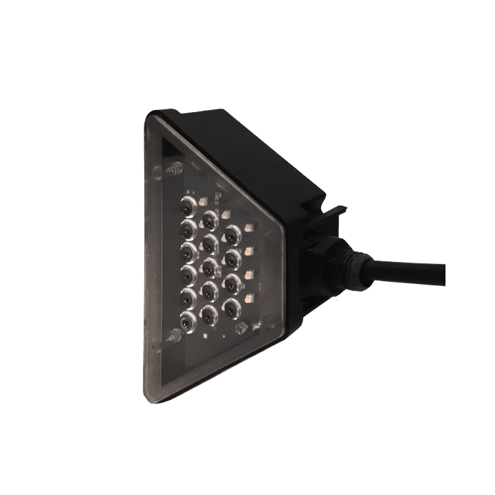 CONCHIGLIA - CON095614509 Acc. per Serie LSG - Staffa a onda per segnalatore LSG350, fissaggio su piantoni guardrail