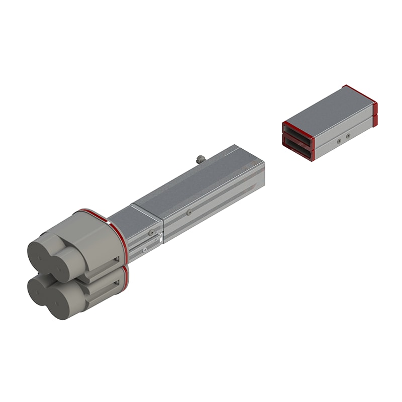 DKC POWER SOLUTIONS - HRCLTC25FFED4AA000 4P+4P 25A CU  - Alimentazione + chiusura tipo 2
