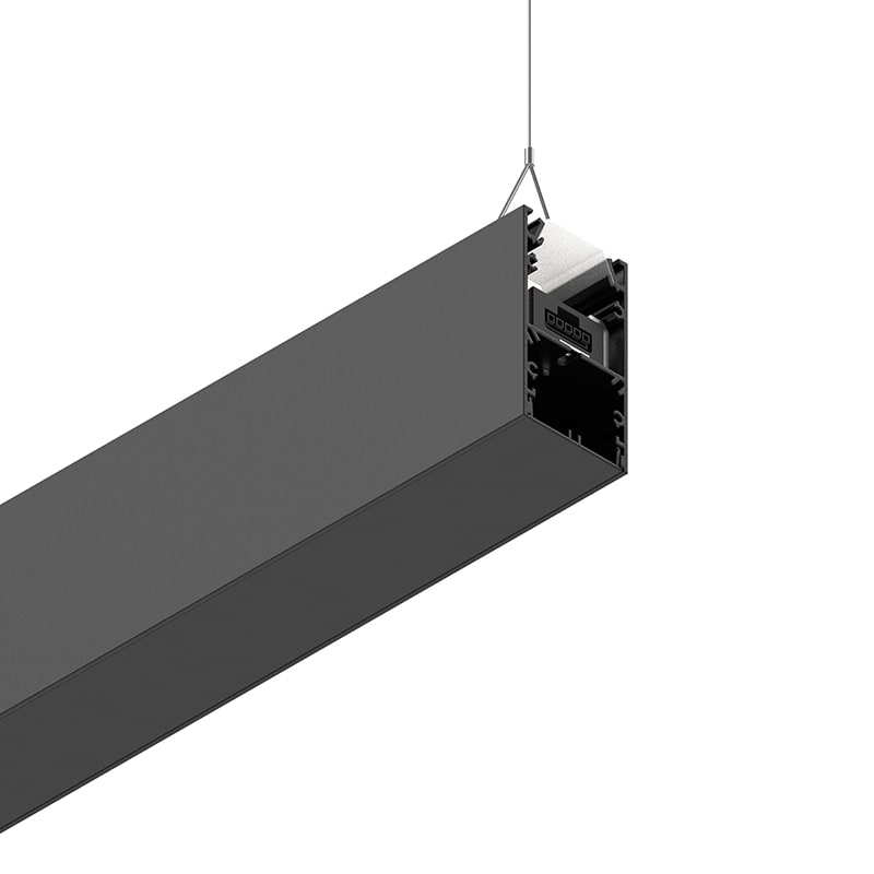 NOVALUX SRL - NOX100261.02 LUCKY EVO B: MODULO CIECO L=1125 NERO