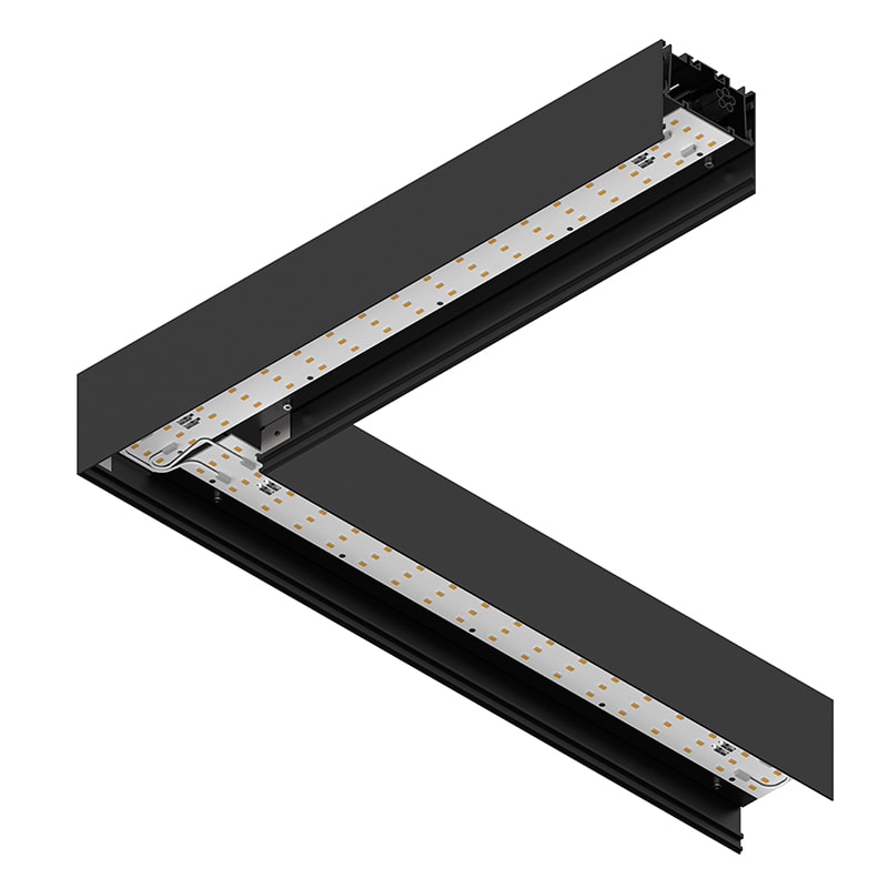 NOVALUX SPA - NOX106217.02 LUCKY MAXI: LED 36WDALI ANG.3KNE 600X680