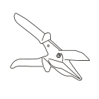 CANALPLAST - CANMCE15 CESOIA X TAGLIO MINICANALI MAX 15mm