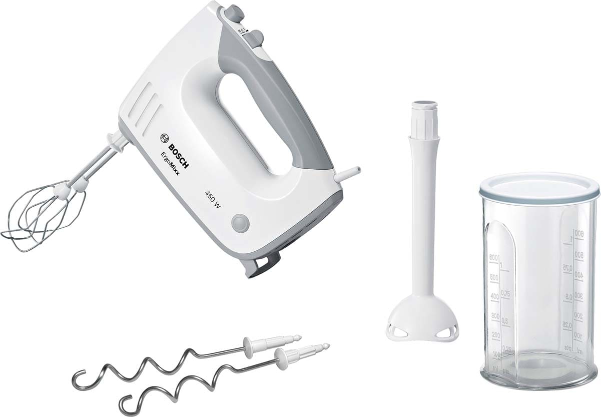 BOSCH ROBERT - BOSMFQ36440 Handmixer,450W,5Stufen,KunststofffuA,Mi