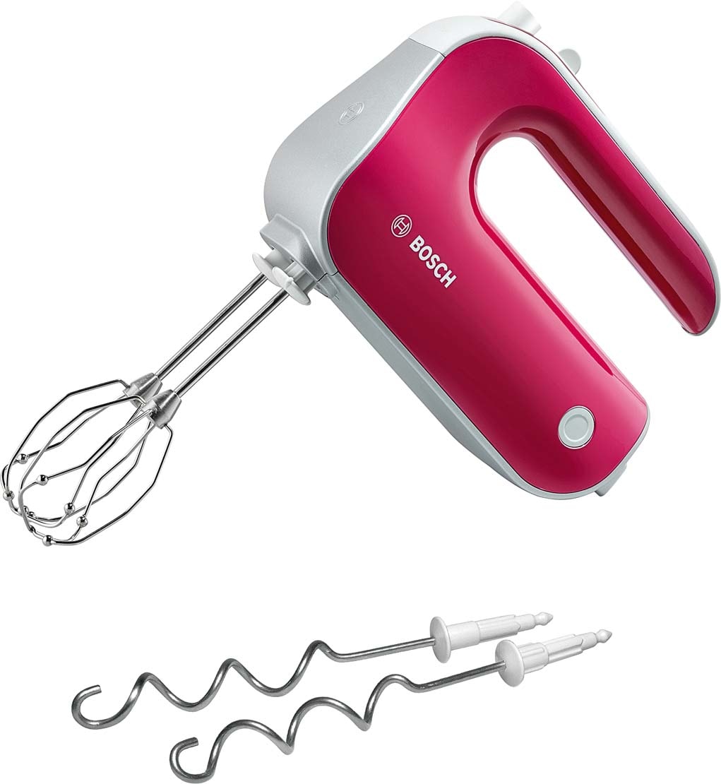 BOSCH ROBERT - BOSMFQ40304 Handmixer,500W,5Stufen,rot-silber