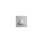 SIMES SPA - SMVS.4573N.14 MINIDIAP.Q+1LED BN 2,5W S/C NEW GRI