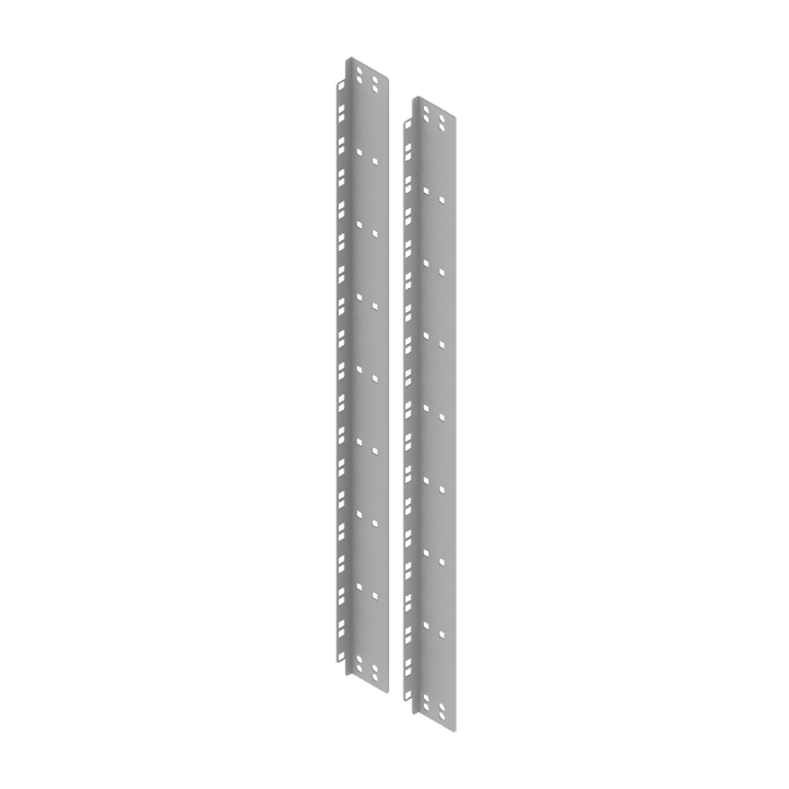DKC-RAMBLOCK - RMBR5MRE20 Montanti Rack 19 pollici a L, 42 HE, altezza 2000 mm, confezione 2 pezzi