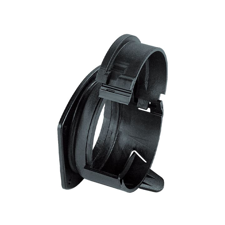 COSMEC - CSM5014N100 RAC.FLANGIATO DIRITTO AD95 NERO IP54