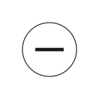 CEMBRE SPA - CEM701700 ETICHETTA PER APPAR.CS-NW-NEGATIVO- 12,5