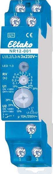 ELTAKO - EAK22001330 POWER MONITORING RELAY WITH ROTARY FIELD
