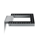 SIMES SPA - SMVS.3101W.14 OUTLINE SPOT +LED 930 FM 230V GRI