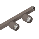 NOVALUX SRL - NOX105812.21 P-30: SPOT 2X9W F34 3K CP PLAF/SOSP