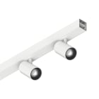 NOVALUX SPA - NOX105856.01 PROFILO PLAFONE / SOSPENSIONE Completo di cover superiore e cover inferiore con spot. Garanzia 5 anni.