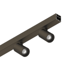 NOVALUX SPA - NOX105858.20 P-30: PCB PLAF SPOT 2X6W 3K F40 CF