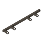 NOVALUX SPA - NOX105864.20 PROFILO PLAFONE / SOSPENSIONE Completo di cover superiore e cover inferiore con spot. Garanzia 5 anni.
