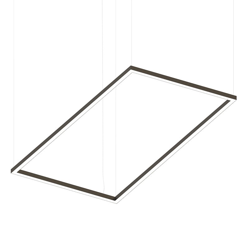 NOVALUX SPA - NOX103344.20 P-30: RETT 48W 4K CAFFE SOSP L=1630