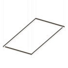 NOVALUX SPA - NOX103343.20 P-30: RETT 48W 3K CAFFE SOSP L=1630