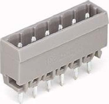 WAGO ITALIA SRL - WAG231-137/001-000 CONN M THT 1,0X1,0MM DRITTO 5MM 7P GRIGI