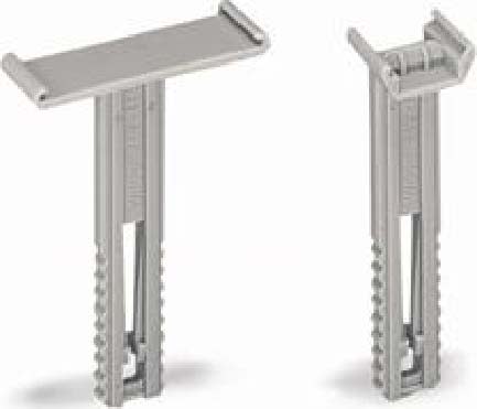 WAGO ITALIA SRL - WAG249-118 PORTAETICHETTE DI GRUPPO GRIGIO