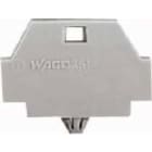WAGO ITALIA SRL - WAG262-371 PIASTRA TERMINALE PIEDE SCATTO GRIGIO