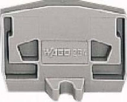 WAGO ITALIA SRL - WAG264-364 PIASTRA TERMINALE FLANGIA SPESSORE 4MM A