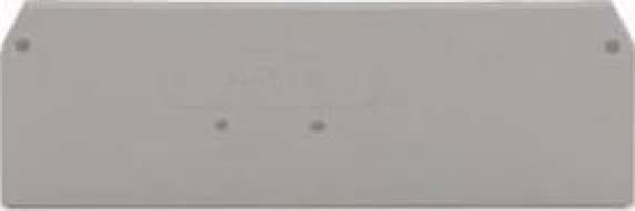 WAGO ITALIA SRL - WAG280-314 PIASTRA TERMINALE INTERMEDIA SPESSORE 2,