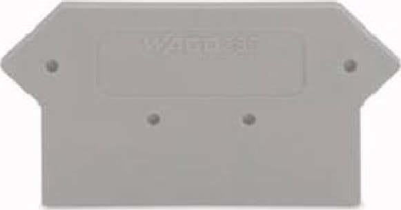 WAGO ITALIA SRL - WAG280-330 PIASTRA TERMINALE INTERMEDIA SPESSORE 2,
