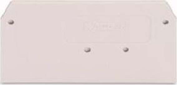 WAGO ITALIA SRL - WAG280-356 PIASTRA TERMINALE E INTERMEDIA SPESSA 2,