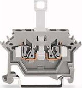 WAGO ITALIA SRL - WAG280-612 MOR. SEZIONATORE PER 2 CONDUTTORI GRIGIO