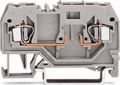 WAGO ITALIA SRL - WAG280-916 MORSETTO DI BASE PER 2 CONDUTTORI GRIGIO