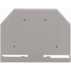 WAGO ITALIA SRL - WAG281-301 PIASTRA TERMINALE E INTERMEDIA SPESSA 3