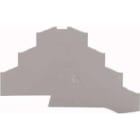 WAGO ITALIA SRL - WAG281-365 PIASTRA TERM INTERMEDIA SPESSORE 1MM GRI