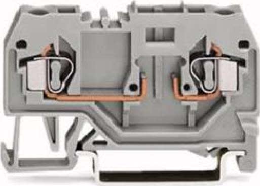 WAGO ITALIA SRL - WAG281-916 MORSETTO DI BASE PER 2 CONDUTTORI GRIGIO