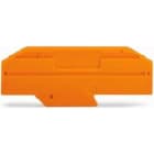WAGO ITALIA SRL - WAG282-333 PIASTRA TERMINALE SPESSORE 2MM ARANCIONE