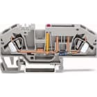 WAGO ITALIA SRL - WAG282-698/281-434 MORSETTO CON FUSIBILE PER 2 CONDUTTORI P