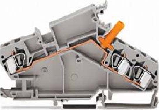 WAGO ITALIA SRL - WAG282-866 MORSETTO PASSANTE PER 3 CONDUTTORI 6 MM²