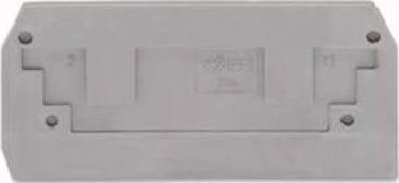 WAGO ITALIA SRL - WAG284-325 PIASTRA TERMINALE INTERMEDIA SPESSORE 2,