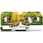 WAGO ITALIA SRL - WAG284-687 MORSETTO DI TERRA PER 3 CONDUTTORI VERDE