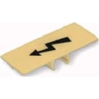 WAGO ITALIA SRL - WAG285-440 COPERTURA PROT AVVERT ALTA NERO GIALLO