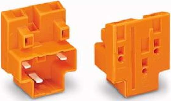 WAGO ITALIA SRL - WAG730-113 CONNETTORE MASCHIO 3 POLI ARANCIONE