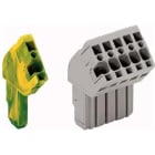WAGO ITALIA SRL - WAG769-110/022-000 CONN F ANG 4MMQ 5MM 10P PIN CODIFICA GRI