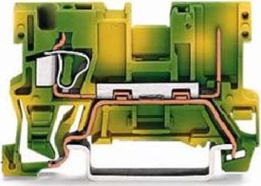 WAGO ITALIA SRL - WAG769-237 MOR. BASE DI TERRA 1 CONDUTTORE/1 PIN, V