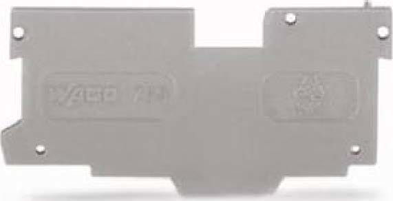 WAGO ITALIA SRL - WAG769-307 PIASTRA TERMINALE INTERMEDIA SPESSORE 1,