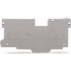 WAGO ITALIA SRL - WAG769-307 PIASTRA TERMINALE INTERMEDIA SPESSORE 1,